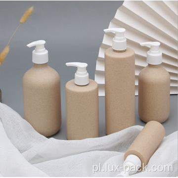 Biodegradowalny szampon żelowy i butelka do makijażu